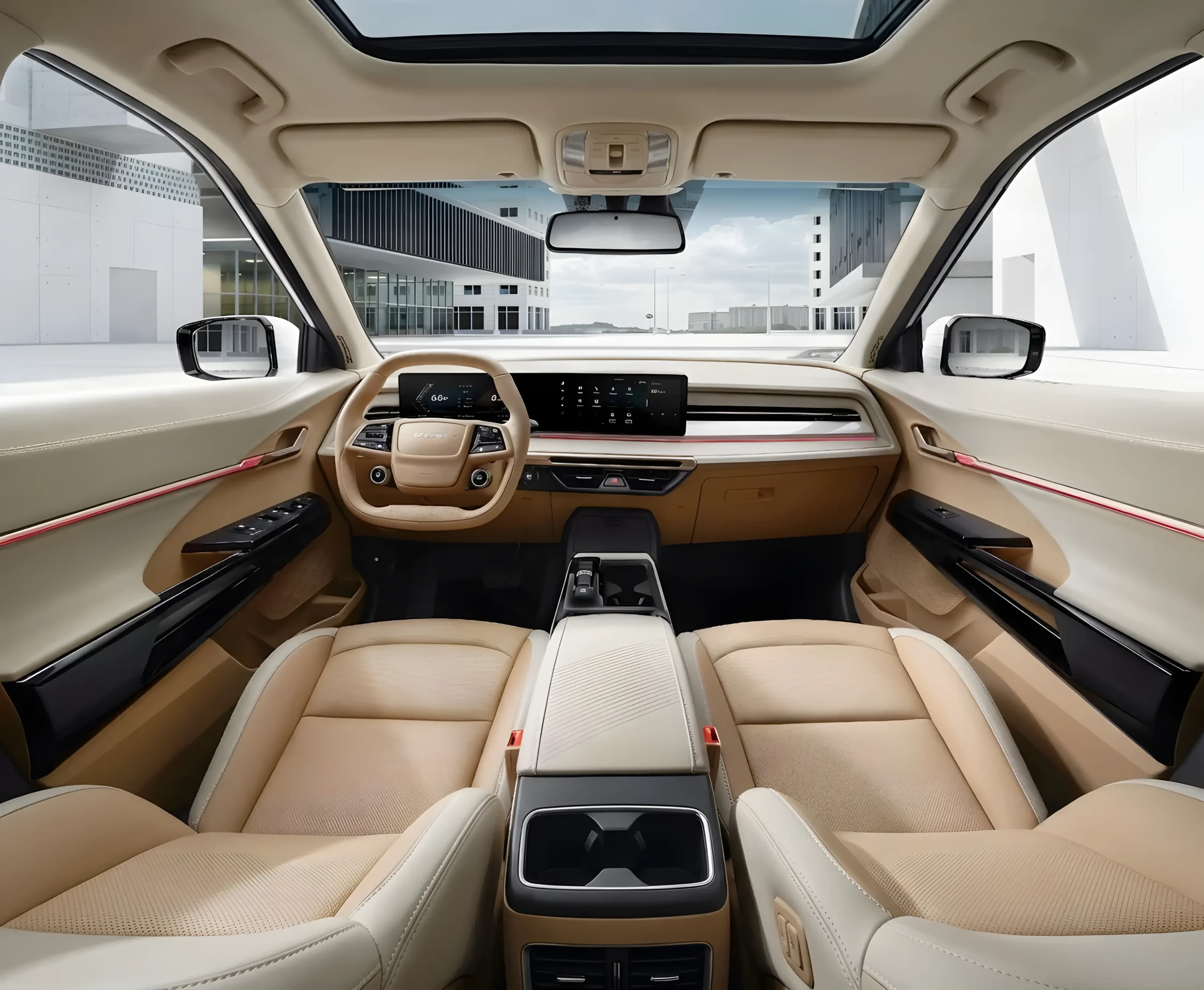 Interior View Open